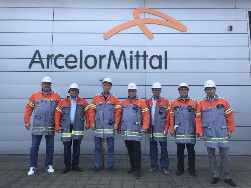 Корпорация «СКЭСС» посетила завод крупнейшей в мире металлургической компании - ArcelorMittal.